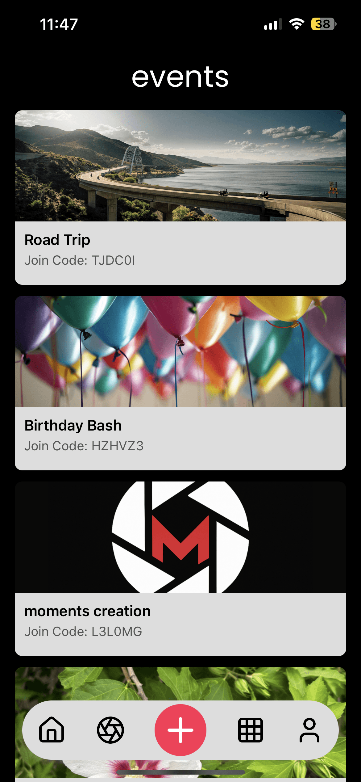 App mockup